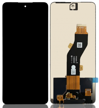 Дисплей (Экран) Infinix Smart 8 Plus X6526 с тачскрином (сенсором) черный Оригинал