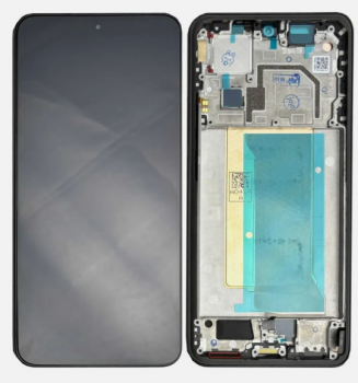 Дисплей (Экран) Xiaomi 13T 2306EPN60G. Xiaomi 13T Pro 23078PND5G с тачскрином (сенсором) черный с рамкой Оригинал