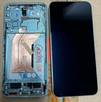 Дисплей (Экран) Xiaomi 14 23127PN0CC, 23127PN0CG с тачскрином (сенсором) черный с рамкой Оригинал