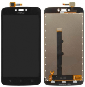Дисплей (Экран) (LCD) Motorola XT1750 Moto C с сенсором черный