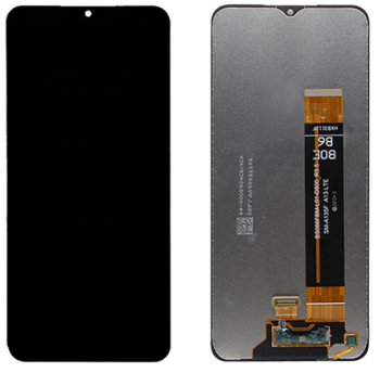 Дисплей (Экран) Samsung M135 (SM-M135F, SM-M135F/DS) Galaxy M13 с тачскрином (сенсором) черный Оригинал