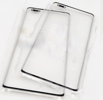 Cтекло дисплея Huawei Mate 40 Pro NOH-NX9, NOH-AN00, NOH-AL00 черное Оригинал