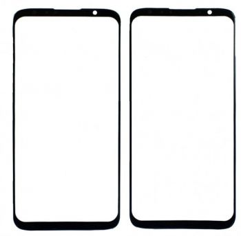 Cтекло дисплея Meizu 16Xs M926Q, M926H, M926Y черное Оригинал