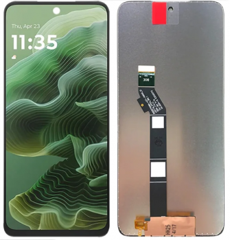 Дисплей (Экран) Motorola XT2433, XT2433-5 Moto G35 с тачскрином (сенсором) черный Оригинал