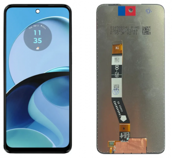 Дисплей (Экран) Motorola XT2343, XT2343-1, XT2343-2 Moto G54 с тачскрином (сенсором) черный Оригинал