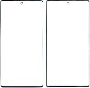 Cтекло дисплея Samsung N970 (SM-N970, SM-N970F/DS) Galaxy Note 10 черное Оригинал
