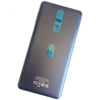 Задняя крышка Nokia 8 Dual SIM TA-1004, TA-1012, TA-1052 синяя Оригинал