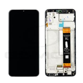 Дисплей (Экран) Samsung M236 (SM-M236B, SM-M236B/DS) Galaxy M23 5G с тачскрином (сенсором) черный с рамкой Оригинал