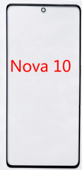 Cтекло дисплея Huawei Nova 10 NCO-LX1 черное Оригинал