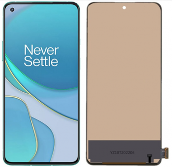 Дисплей (Экран) OnePlus 9R LE2101, LE2100 с тачскрином (сенсором) черный TFT