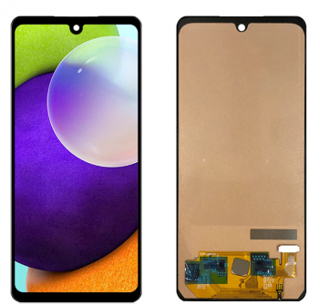 Дисплей (Экран) Samsung A525, A526 (SM-A525F, SM-A526B, SM-A525F/DS, SM-A526B/DS) Galaxy A52 с тачскрином (сенсором) черный Оригинал