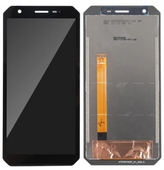 Дисплей (Экран) Blackview Oscal S60, Oscal S60 Pro с тачскрином (сенсором) черный Оригинал