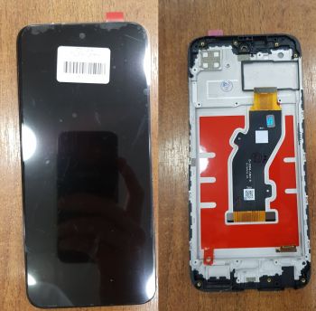 Дисплей (Экран) ZTE Nubia V70 Z2459 с тачскрином (сенсором) черный с рамкой Оригинал