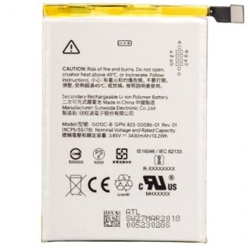 Батарея (аккумулятор) Google Pixel 3 XL G013C, G013D G013C-B 3430mAh Оригинал
