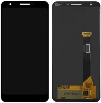 Дисплей (Экран) Google Pixel 3a G020E, G020F, G020G, G020H с тачскрином (сенсором) черный OLED