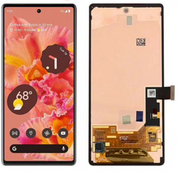 Дисплей (Экран) Google Pixel 6 GB7N6, G9S9B16 с тачскрином (сенсором) черный с рамкой Оригинал