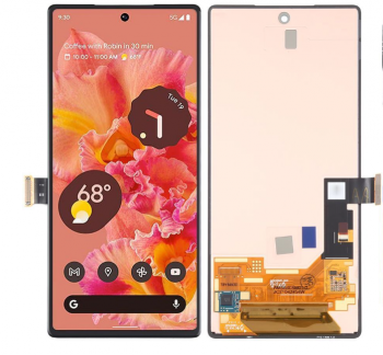 Дисплей (Экран) Google Pixel 6 GB7N6, G9S9B16 с тачскрином (сенсором) черный OLED