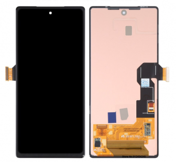 Дисплей (Экран) Google Pixel 6a GX7AS, GB62Z, G1AZG с тачскрином (сенсором) черный Оригинал