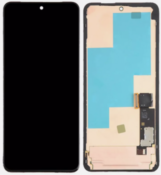 Дисплей (Экран) Google Pixel 8 Pro GC3VE, G1MNW с тачскрином (сенсором) черный с рамкой Оригинал