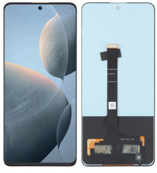 Дисплей (Экран) Xiaomi Poco F6 24069PC21G с тачскрином (сенсором) черный TFT