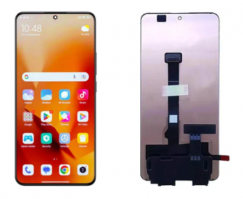 Дисплей (Экран) Xiaomi Redmi Note 13 Pro 5G 2312DRA50C, 2312CRAD3C с тачскрином (сенсором) черный Оригинал