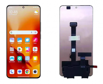 Дисплей (Экран) Xiaomi Poco X6 5G 23122PCD1G с тачскрином (сенсором) черный Оригинал