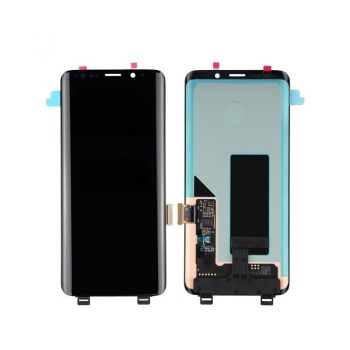 Дисплей (Экран) Samsung G960 (SM-G960F, SM-G960F/DS) Galaxy S9 с тачскрином (сенсором) черный Оригинал