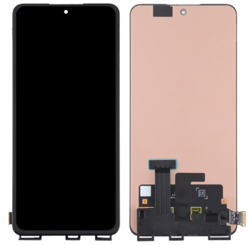 Дисплей (Экран) Realme 10 Pro Plus 5G RMX3687, RMX3686 с тачскрином (сенсором) черный Оригинал