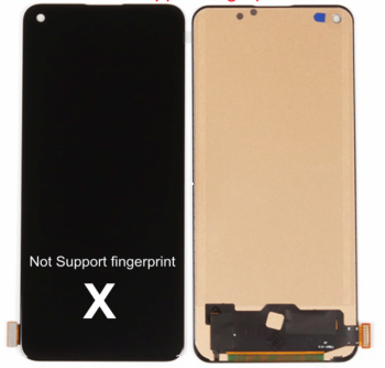 Дисплей (Экран) Realme 8 RMX3085, Realme 8 Pro RMX3081 с тачскрином (сенсором) черный TFT