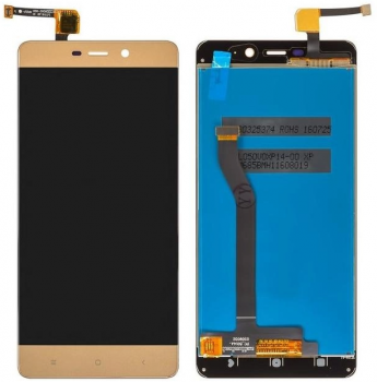 Дисплей (Экран) (LCD) Xiaomi Redmi 4A с сенсором золотой Оригинал