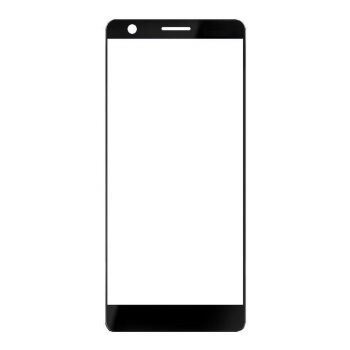 Cтекло дисплея Nokia 3.1 Dual Sim TA-1049, TA-1057, TA-1063, TA-1070, TA-1074 черное Оригинал