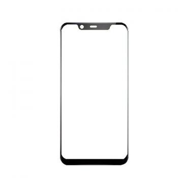 Cтекло дисплея Nokia 8.1, X7 TA-1128, TA-1121, TA-1119, TA-1131 черное Оригинал