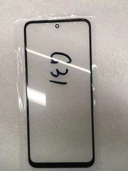 Cтекло дисплея Motorola XT2173, XT2173-2, XT2173-3 Moto G31 черное Оригинал