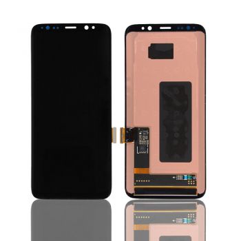 Дисплей (Экран) Samsung G950 (SM-G950F, SM-G950FD) Galaxy S8 с тачскрином (сенсором) черный OLED