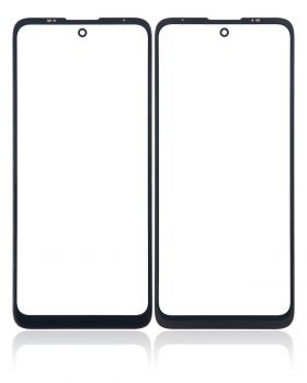 Cтекло дисплея Motorola XT2159, XT2159-3, XT2159-9 Moto E40 черное Оригинал