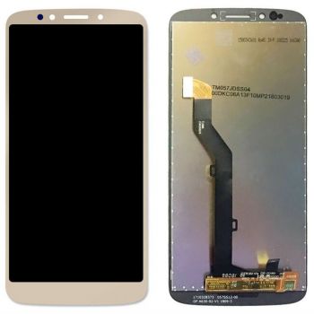 Дисплей (Экран) (LCD) Motorola XT1944 Moto E5 с сенсором золотистый
