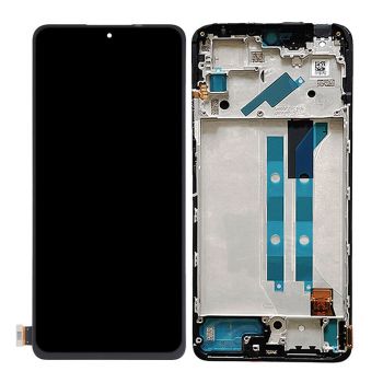 Дисплей (Экран) Xiaomi Redmi Note 12 Pro 4G 2209116AG с тачскрином (сенсором) черный с рамкой OLED
