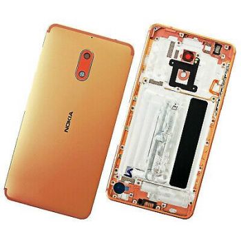 Задняя крышка Nokia 6 Dual SIM TA-1021, TA-1033, TA-1000, TA-1003, TA-1025, TA-1039 бронзовая Оригинал