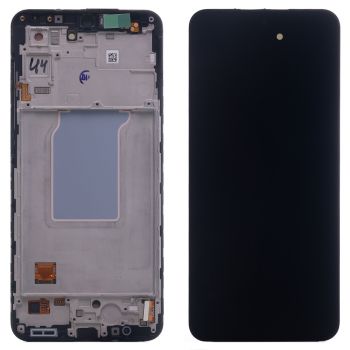 Дисплей (Экран) Samsung A276 (SM-A276B, SM-A276B/DS) Galaxy A27 с тачскрином (сенсором) черный с рамкой Оригинал
