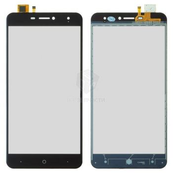 Тачскрин (сенсор) Doogee X7 Pro чёрный Оригинал