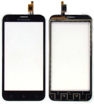 Тачскрин (сенсор) Lenovo A678T чёрный Оригинал