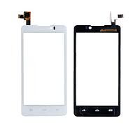 Тачскрин (сенсор) Prestigio 4505 MultiPhone PAP Duo белый Оригинал
