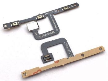 Шлейф для Nokia 6 Dual Sim (TA-1021, TA-1033), с кнопкой включения, с кнопками громкостии Шлейф для Nokia 6 Dual Sim (TA-1021, TA-1033), с кнопкой включения, с кнопками громкостии