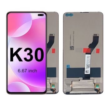 Дисплей (Экран) Xiaomi Redmi K30 M1912G7BE, Pocophone X2 с тачскрином (сенсором) черный Оригинал
