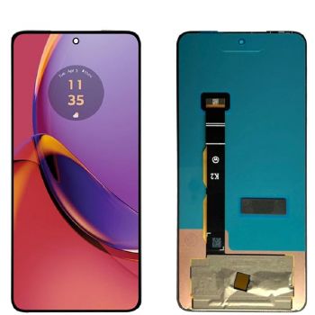 Дисплей (Экран) Motorola XT2347, XT2347-2 Moto G84 с тачскрином (сенсором) черный Оригинал