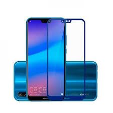 Cтекло дисплея Huawei P20 синее Оригинал