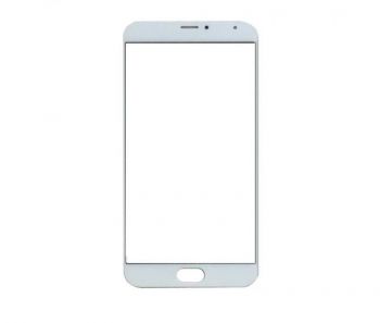Cтекло дисплея Meizu Pro 5 белое Оригинал