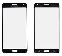 Cтекло дисплея Samsung A720F Galaxy A7 (2017) чёрное Black Sky + OCA пленка Оригинал