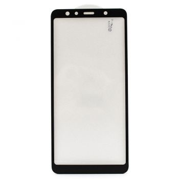 Cтекло дисплея Samsung A750 Galaxy A7 (2018) чёрное + ОСА пленка Оригинал