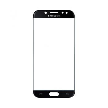 Cтекло дисплея Samsung J330 Galaxy J3 (2017) черное Оригинал
